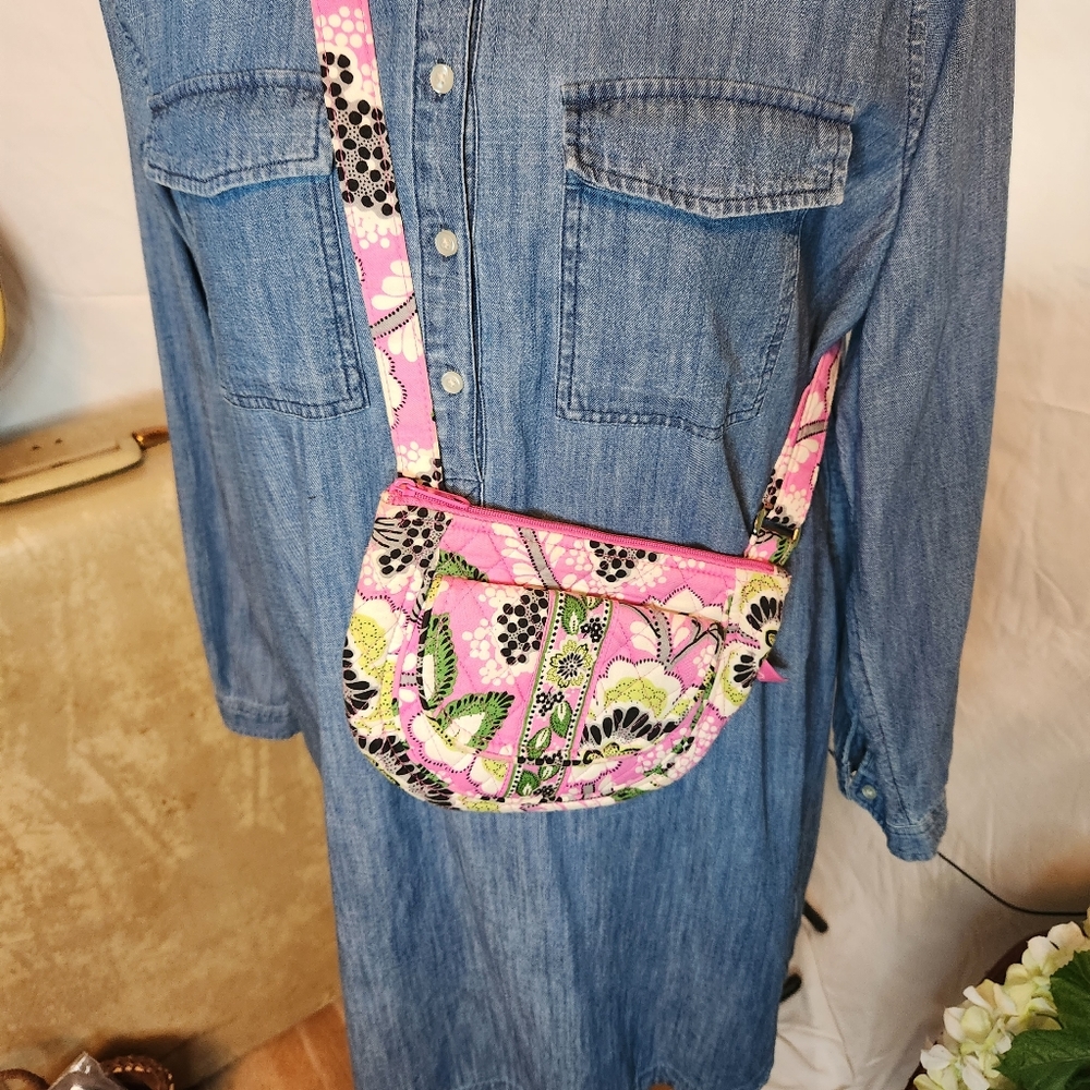 Vera Bradley Crossbody Sadle Bag
